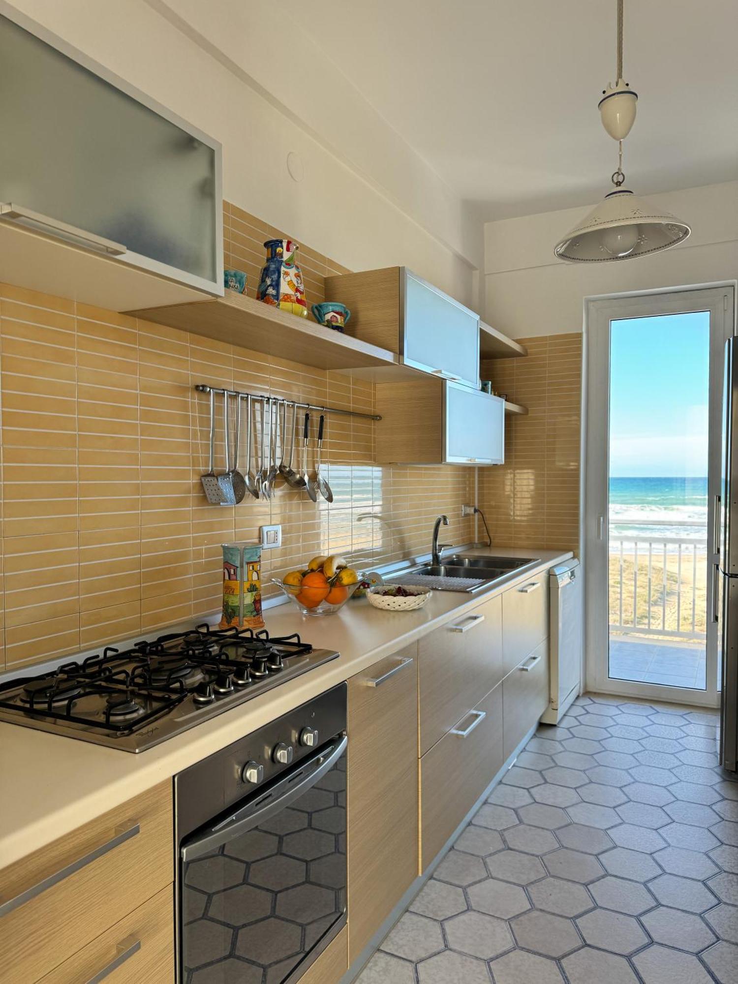 La Perla Sulla Spiaggia Alcamo Marina Exteriör bild