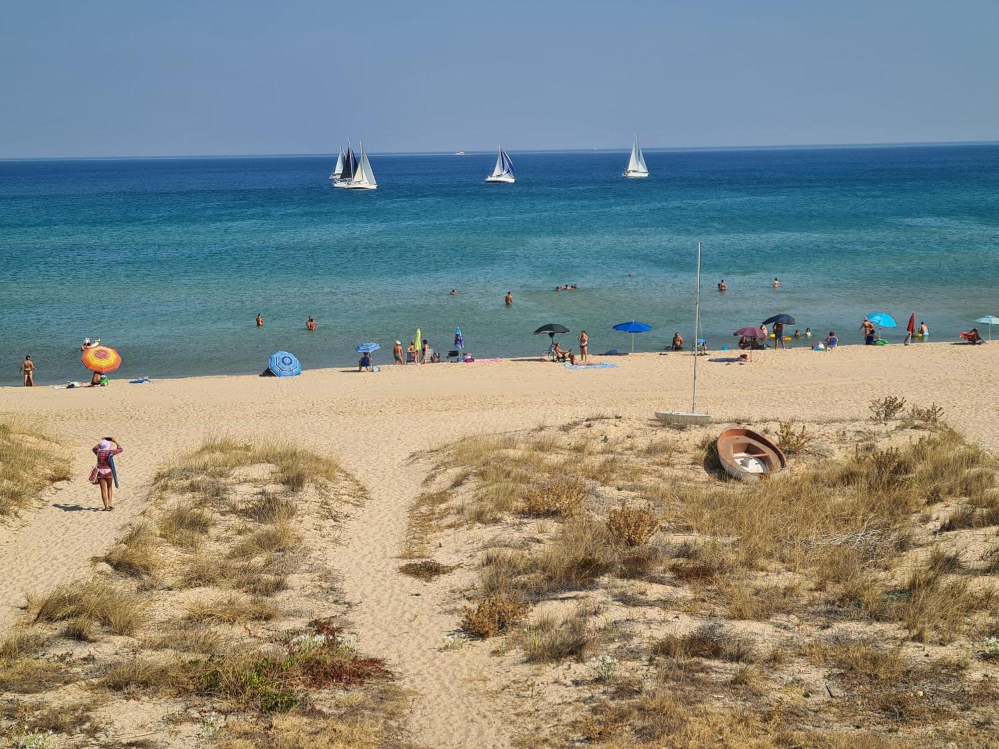 La Perla Sulla Spiaggia Alcamo Marina Exteriör bild