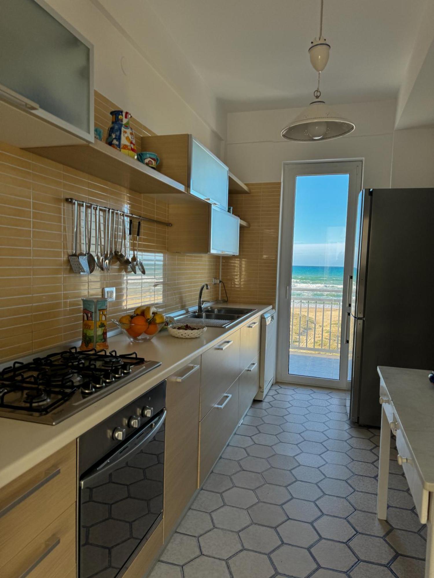 La Perla Sulla Spiaggia Alcamo Marina Exteriör bild